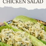 Chicken Salad Chicken Salad Displayed on a Lettuce Wrap