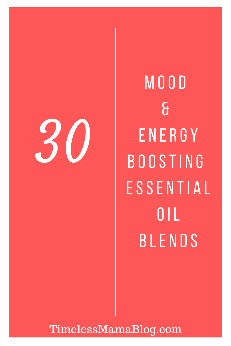 Mood and Energy Essential Oil Blends