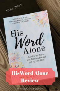 His Word Alone