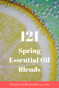 Spring Essential Oil Blends