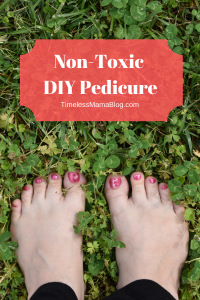 Non Toxic DIY Pedicure