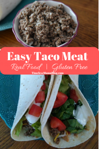 Gluten Free Taco Meat Recipe