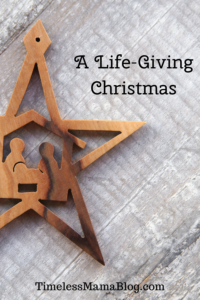 Nativity Ornament A Life-Giving Christmas